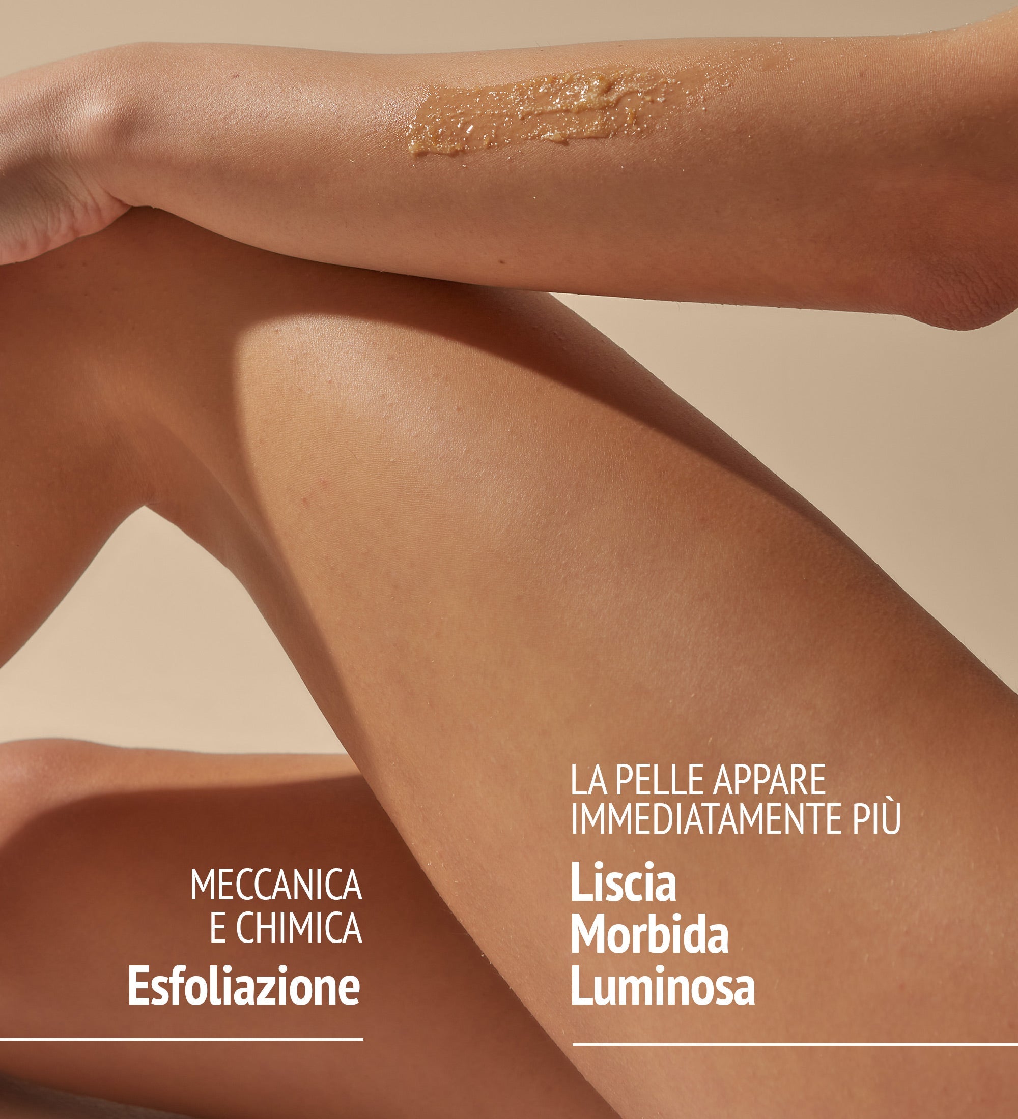 PEEL SCRUB Levigante gambe effetto seta